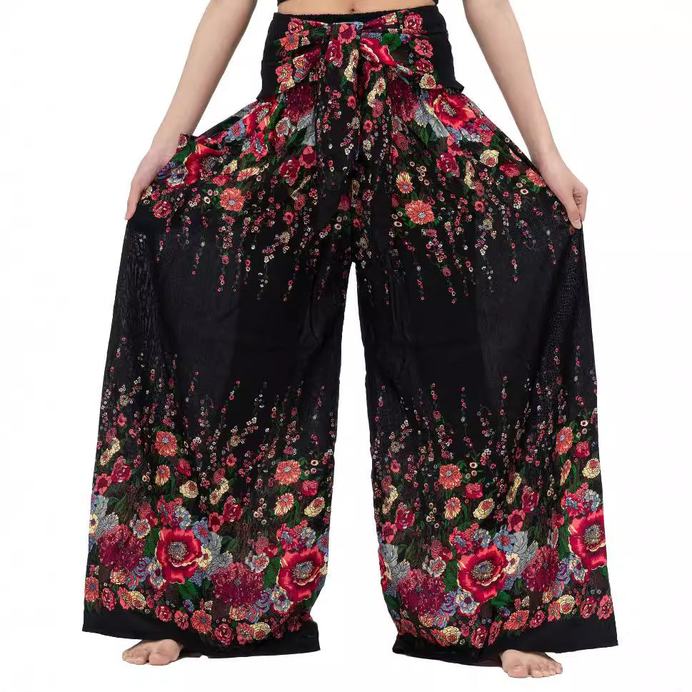 Super Soft Breathable Waist Slimming Urban Casual Women's Wide-leg Pants