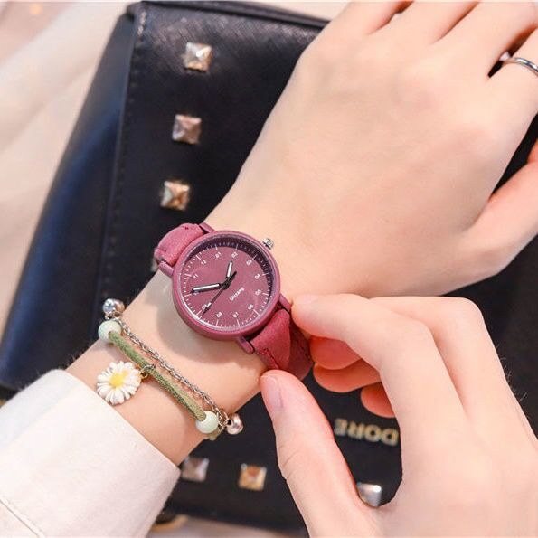 Korean Simple Temperamental Girls' Antique Mori Style Antique Watch