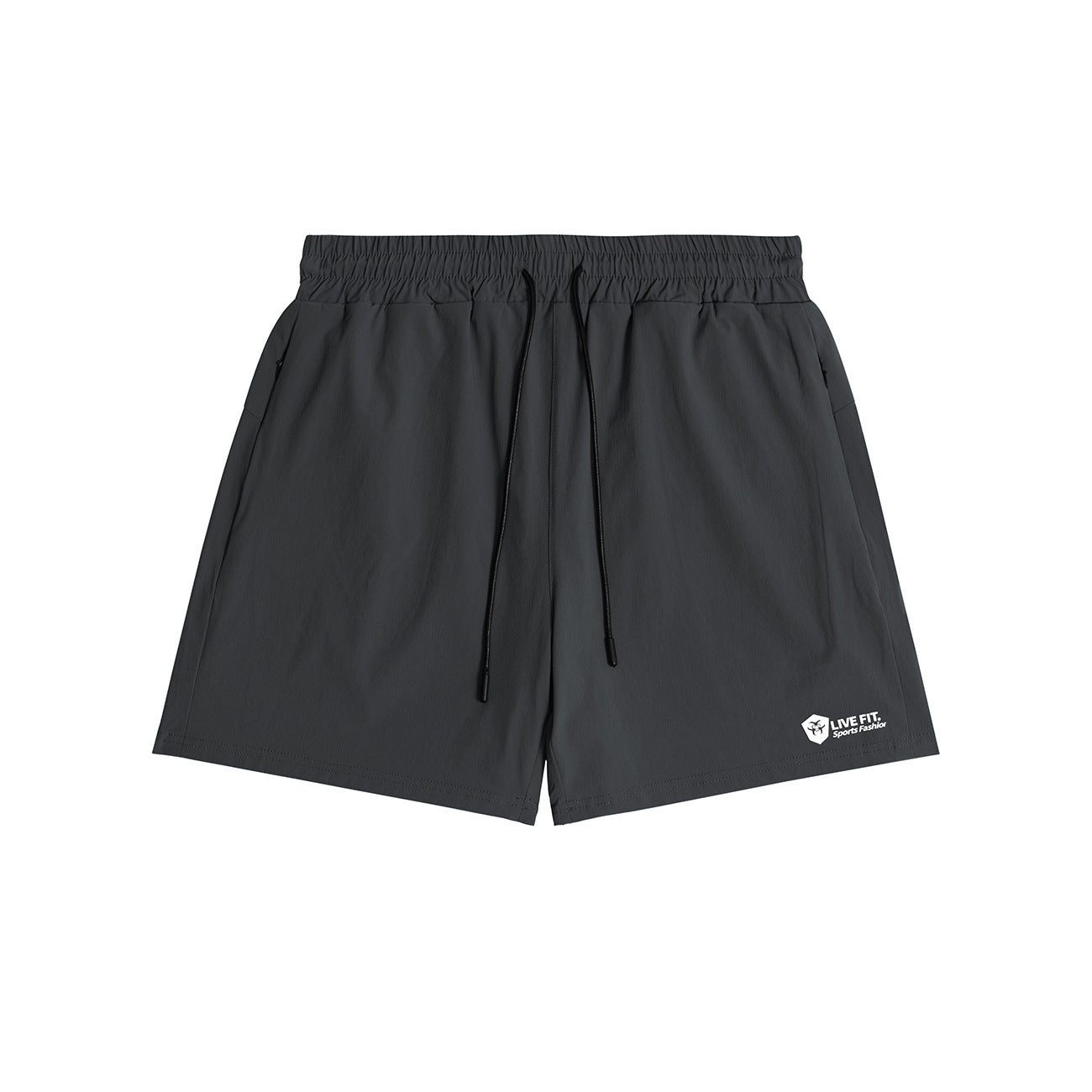 American Style Quick Drying Zippered Shorts For Men