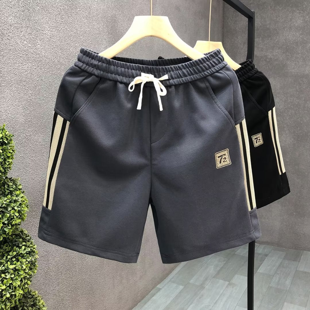 Embroidery Casual Men Summer Pirate Shorts