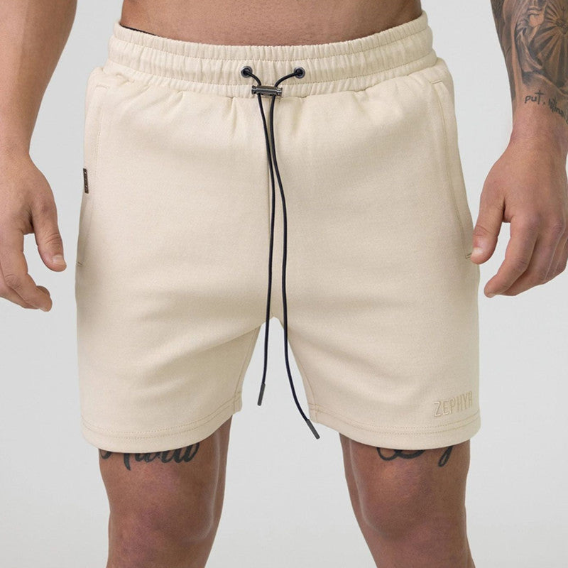 Heavy Terry American Style Trend Casual Shorts Men