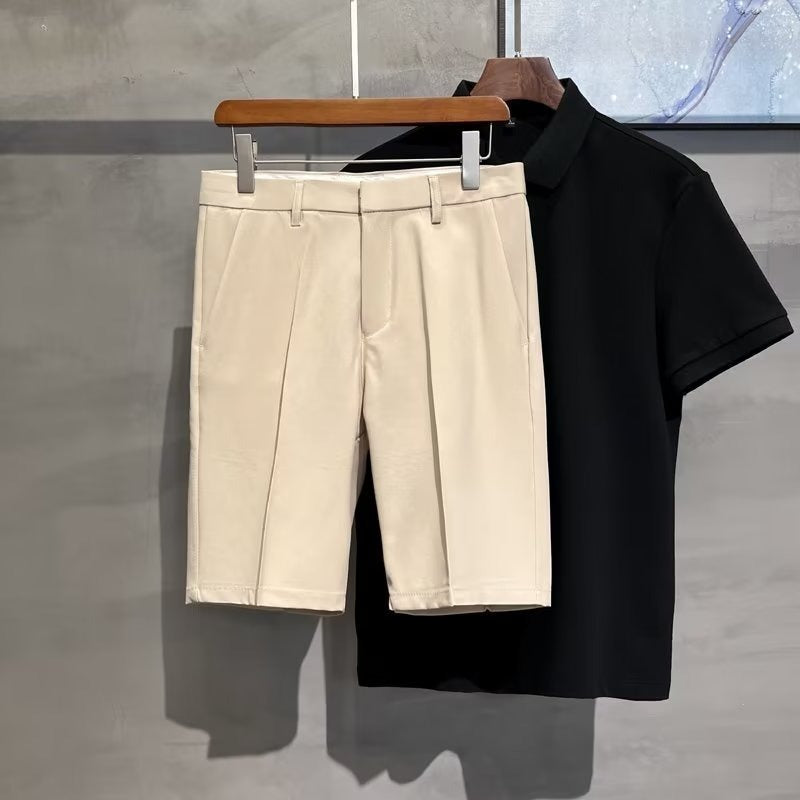 High-grade Light Business Suit Shorts Men