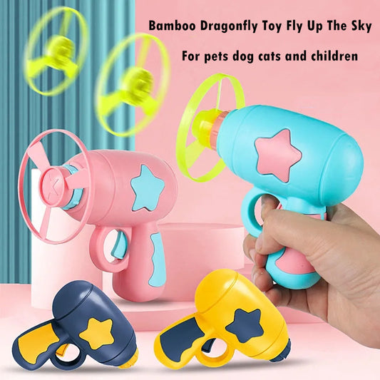 Pet Toy Dog Cat LED Light Toy Luminous Children's Toy Babuo Dragonfly Toy آموزش اسباب بازی پرتاب پرتاب حیوان خانگی