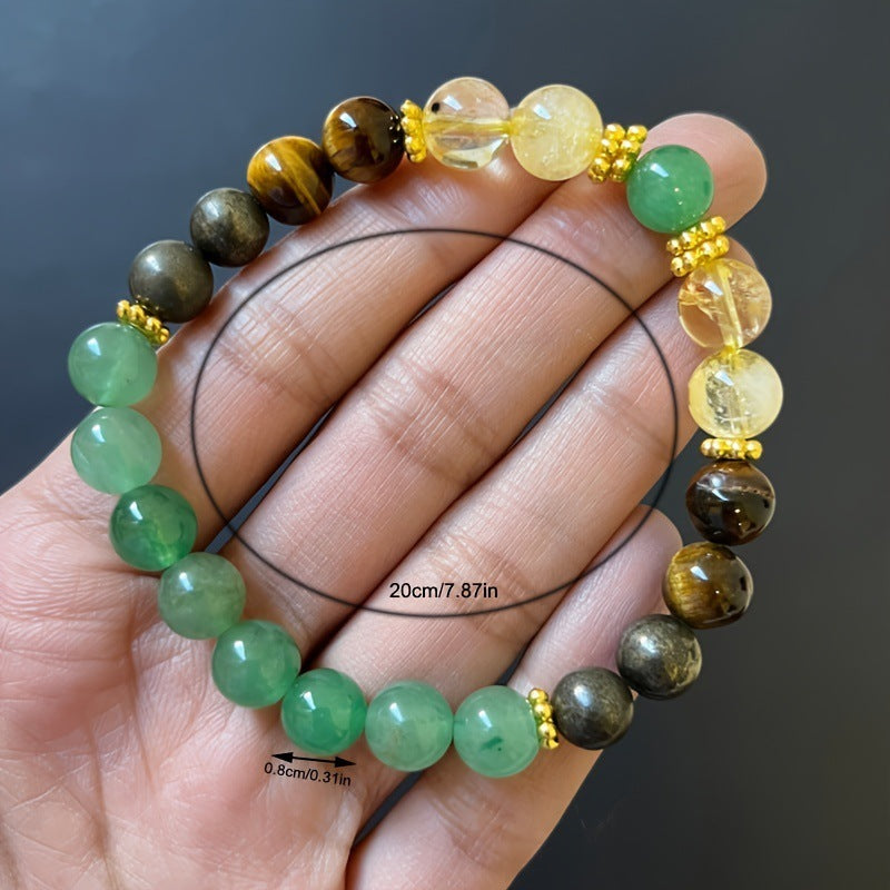 Green Beaded Bracelet