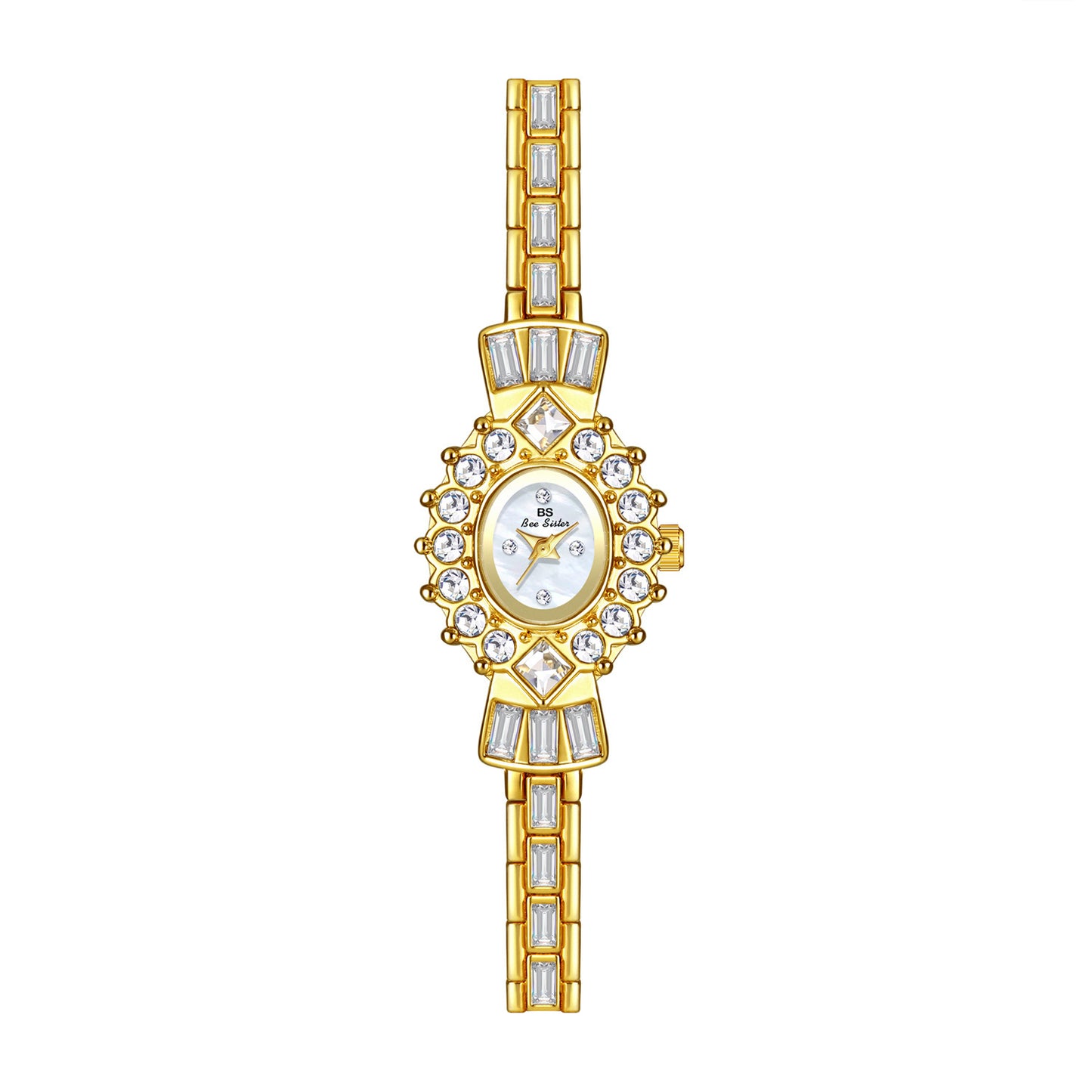 Women's Diamond Middle-ancient Magic Mirror Watch