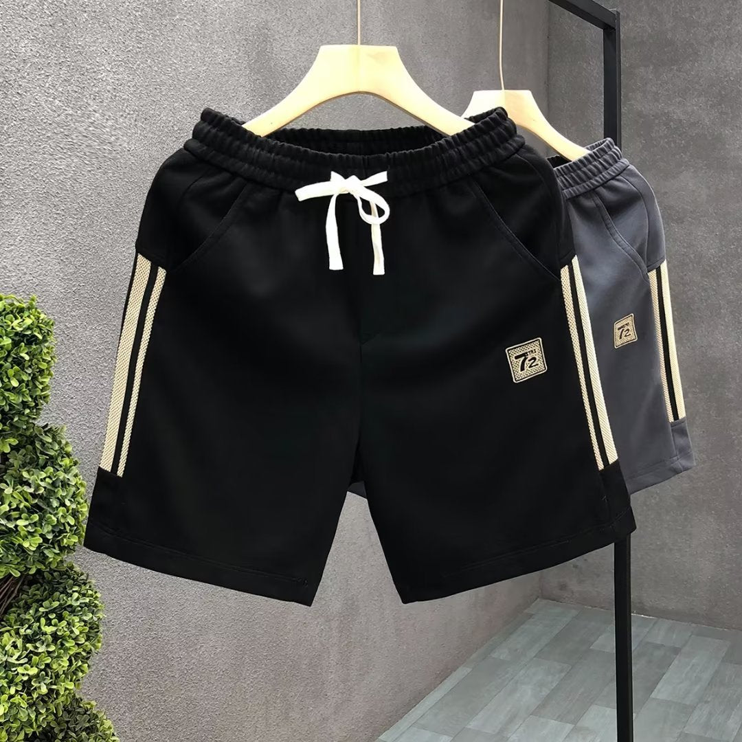 Embroidery Casual Men Summer Pirate Shorts