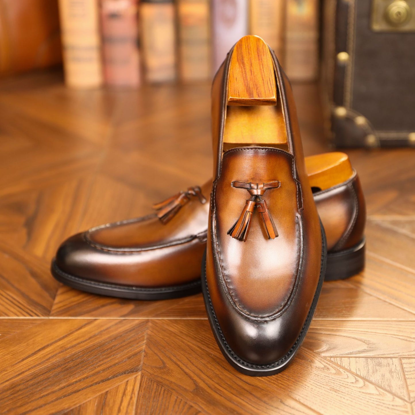 کفش مردانه مدل Tassel Loafers بریتانیایی