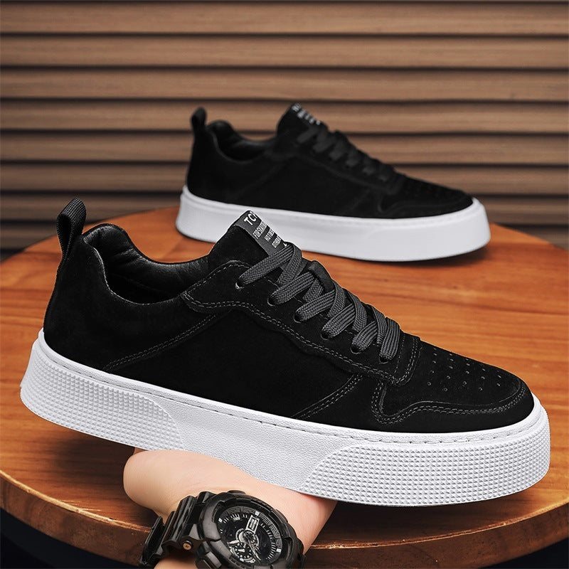 Autumn Men's Breathable Plus Size Size 46 Platform Sneakers All-matching Fashion Casual Sports Men's Shoes