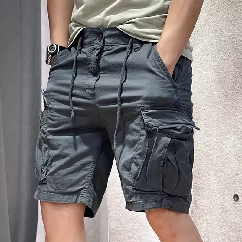 Workwear Shorts Men's Five-point Casual