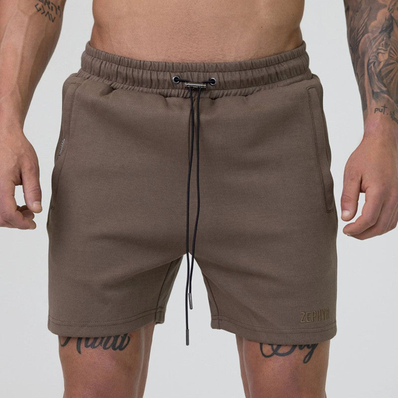 Heavy Terry American Style Trend Casual Shorts Men