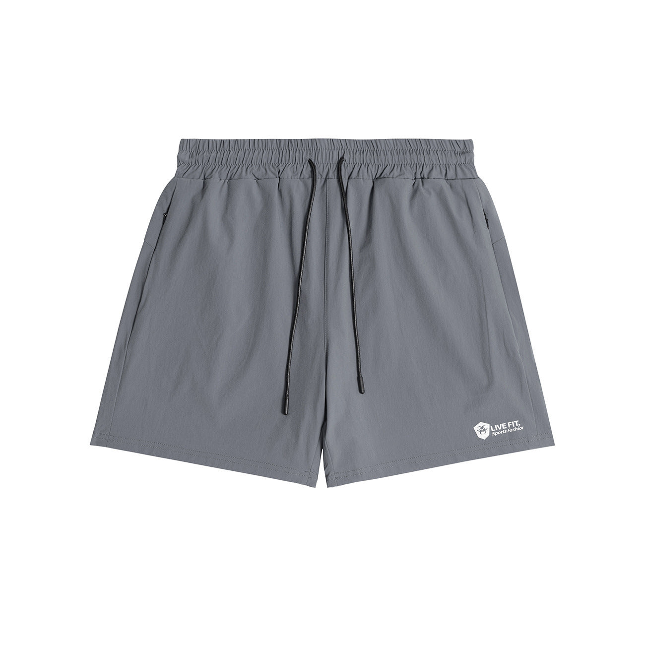 American Style Quick Drying Zippered Shorts For Men