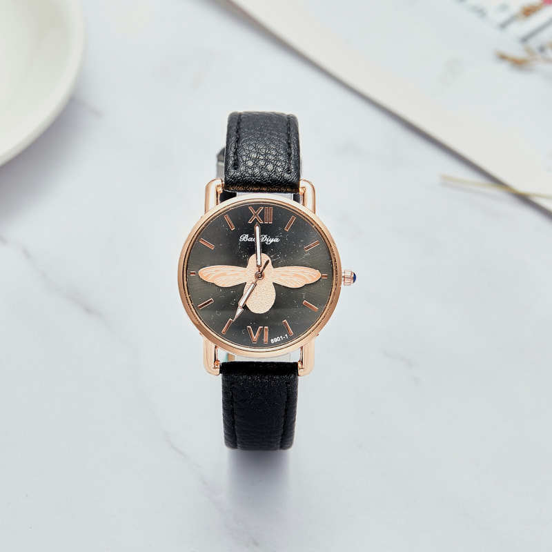 Ladies Fashion Little Bee Simple Quartz Watch