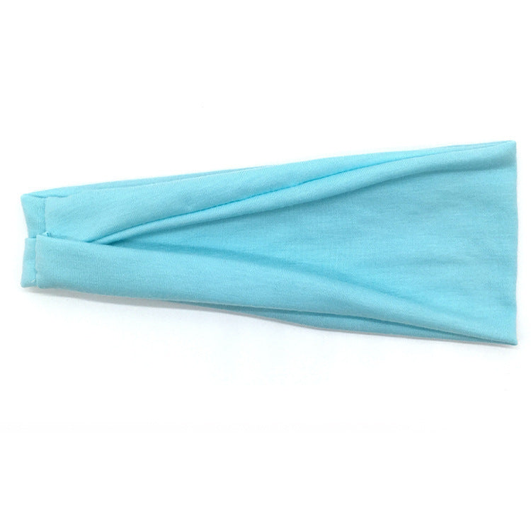 Women's Ice Silk Hair Band New Sports Scarf