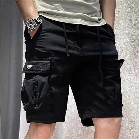 Workwear Shorts Men's Five-point Casual