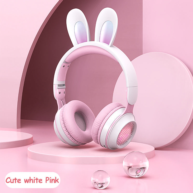 هدفون Rabbit Ear هدفون گندمی با نور بی سیم