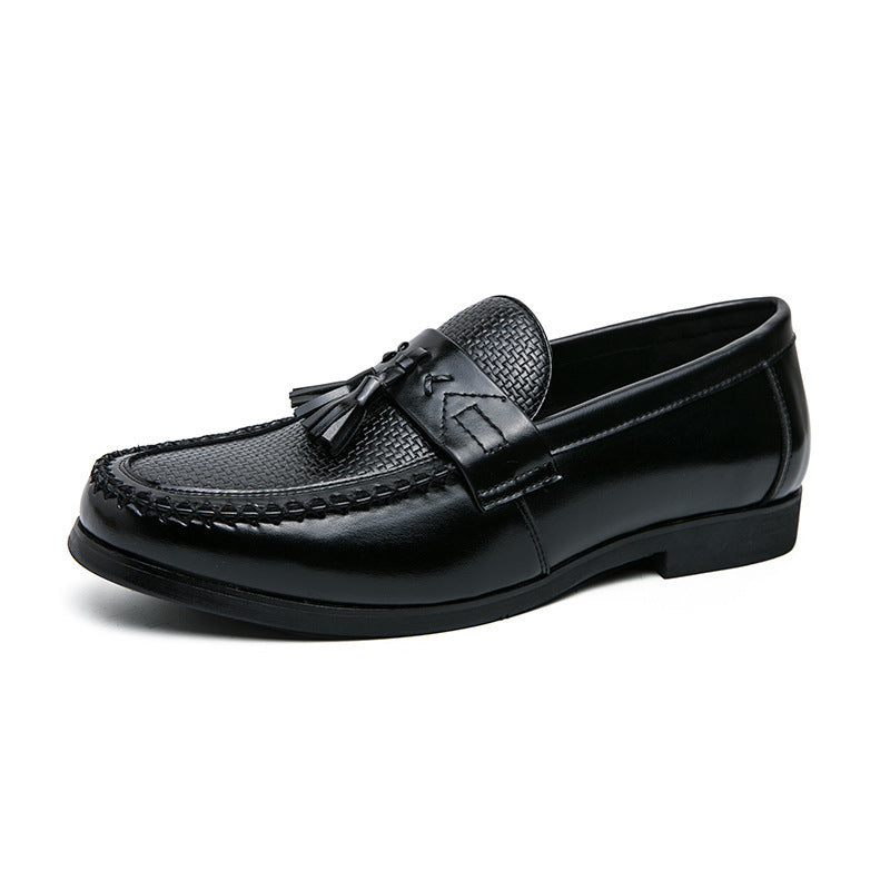 New Men's Casual Slip-on Leather Shoes