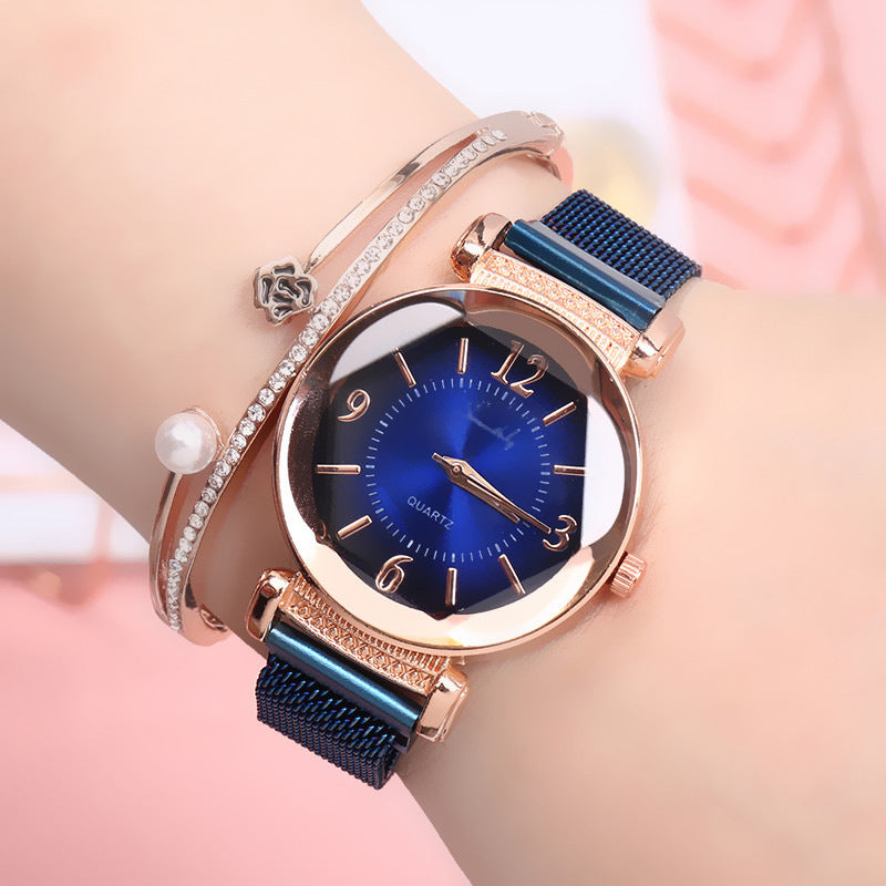 Neutral Watch Ladies Simple Fashion Steel Belt Quartz