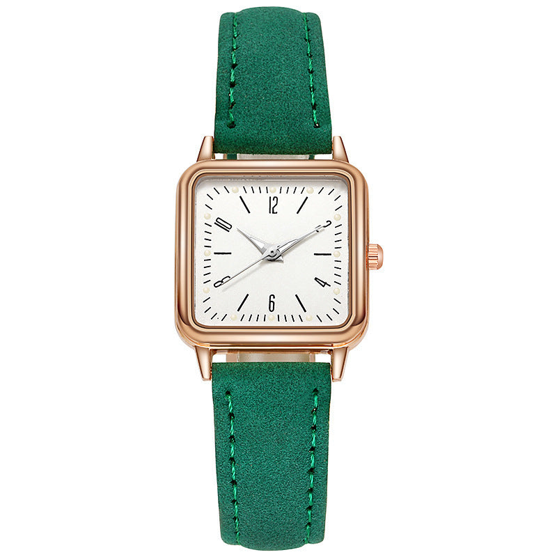 Women's Quartz Watch Luminous Small Square Digital