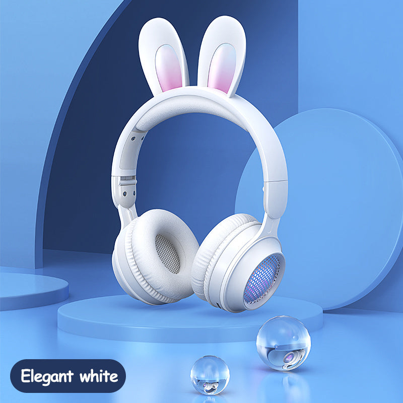 هدفون Rabbit Ear هدفون گندمی با نور بی سیم