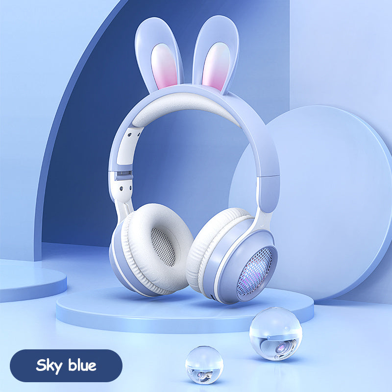 هدفون Rabbit Ear هدفون گندمی با نور بی سیم