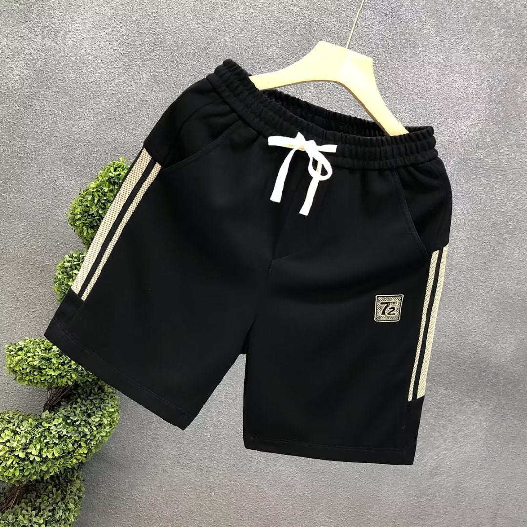 Embroidery Casual Men Summer Pirate Shorts